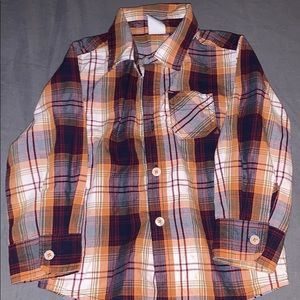 Boys toddler button up!